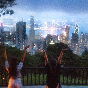 Why Now: Skyline view from The Peak, Hong Kong