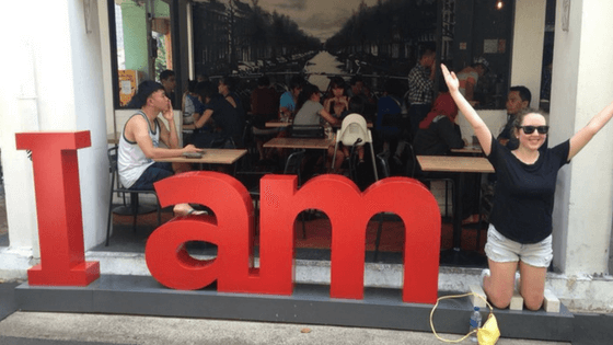 I am Amy sign in Singapore