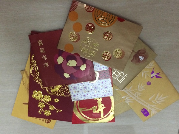 Chinese New Year lai see red envelopes
