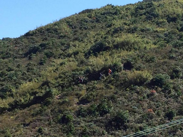 Hiking the MacLehose Trail in the New Territories in Hong Kong
