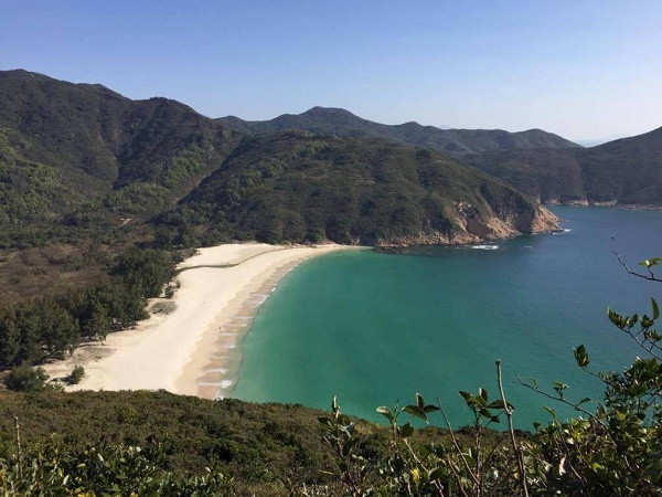 View of Long Ke Beach from the MacLehose Trail