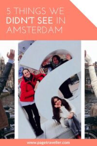 5 things we didn't see in amsterdam pin