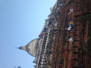 Burma Budget and My Myanmar Travel Tips - Sunset at the Most Popular Temple