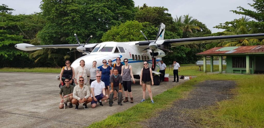 small plane in costa rica