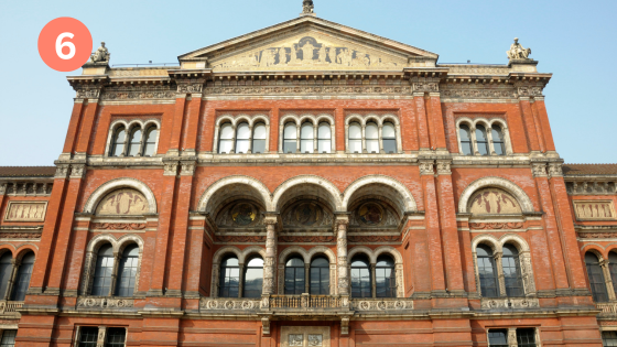 6 Victoria and Albert Museum