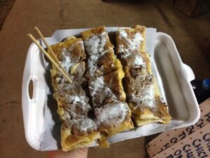 Coconut pancakes at Luang Prabang's Night Market