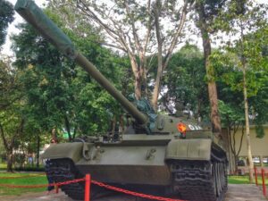 Tank replicas, Independence Palace, Saigon