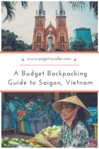 Traveling in Saigon pin