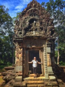 Doorway of Ta Keo at Angkor