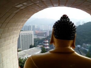 view from the ten thousand buddhas