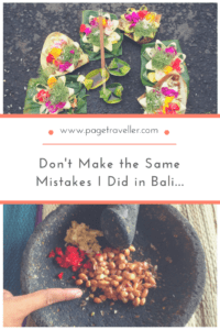 Don't Make the Same Mistakes I Did in Bali, Indonesia