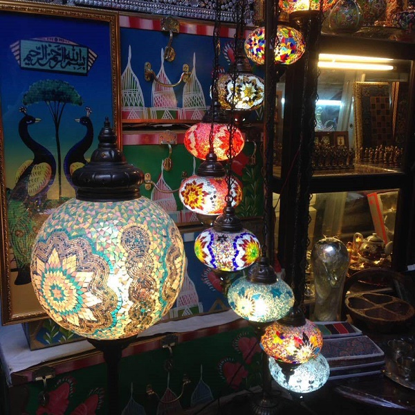 Lanterns at the Souq Waqif in Doha Qatar