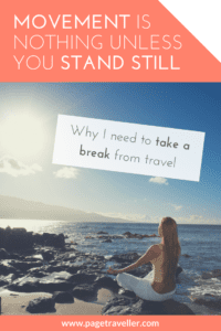 Movement is Nothing Until You Stand Still