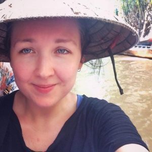 On a boat on the Mekong Delta, Vietnam