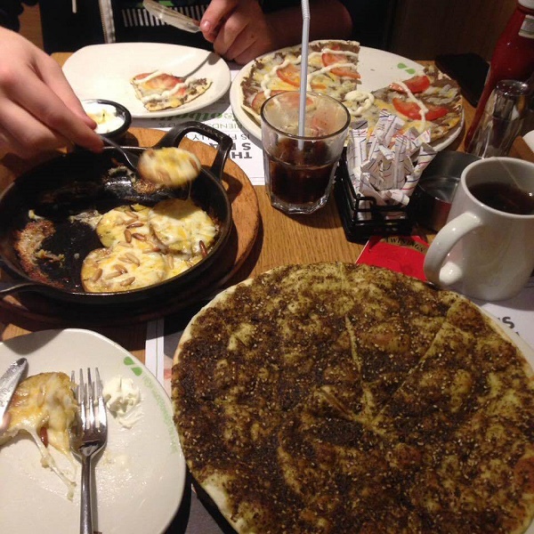 Qatari food at the Souq Waqif - breads