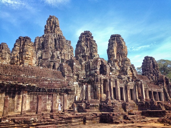 Temple of Bayon, Angkor, Cambodia