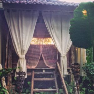 Treetop hotel room in Lovina, Bali, Indonesia