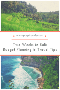 Two Weeks in Bali - Budget Planning and Travel Tips