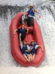 White water rafting, Ubud, Bali, Indonesia