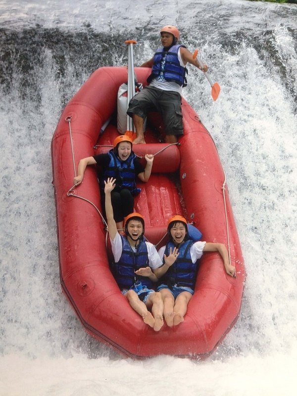 White water rafting, Ubud, Bali, Indonesia