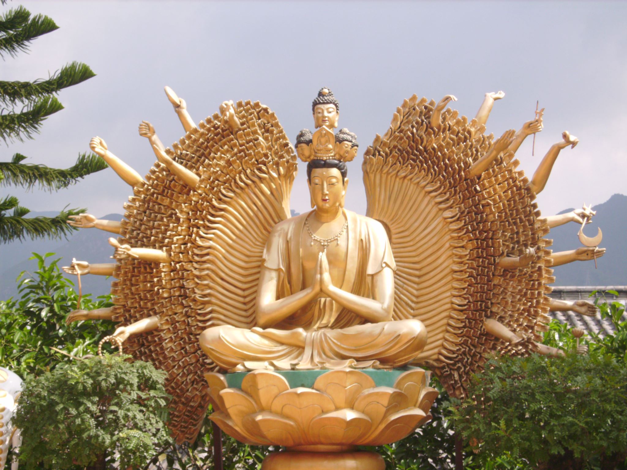 Ten Thousand Buddhas Monastery in Hong Kong