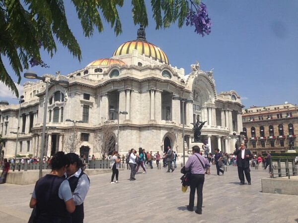 earthquakes in mexico city bellas-artes museum
