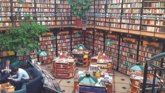 El Pendulo bookstore in Condesa Mexico City