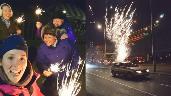 Celebrating New Years Eve in the Netherlands with Fireworks