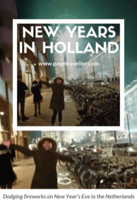 Celebrating New Years in Holland