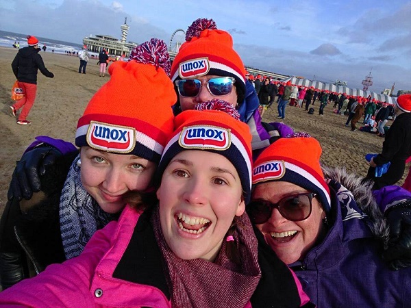 Scheveningen Beach for New Year's Day