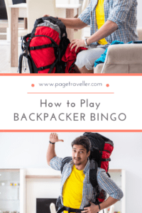 how to play backpacker bingo