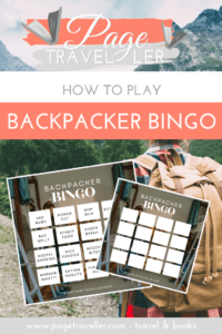 how to play backpacker bingo
