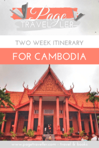 two week itinerary in cambodia