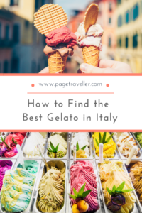 how to find the best gelato in italy