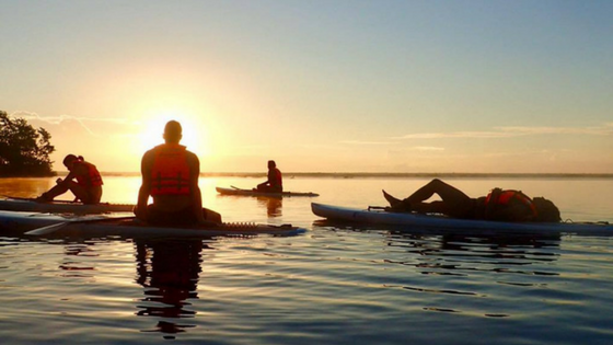 Sunrise Standup Paddleboarding on Lake Bacalar - The Best Things to do in Bacalar Lagoon, Mexico
