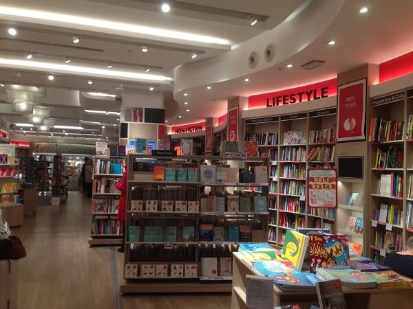 Foyles Bookshop in Grand Central Station, Birmingham