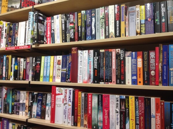 Used and Secondhand Books in the British Heart Foundation Shop in Birmingham