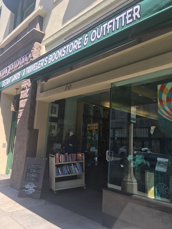 Distant Lands Travel Bookstore in Los Angeles