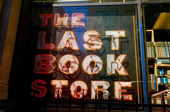 The Last Bookstore Sign - Buy and Sell Used Books in Los Angeles