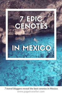 Travel bloggers recommend the seven best cenotes in Mexico