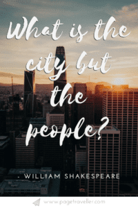 What is the city but the people - William Shakespeare quote from Coriolanus