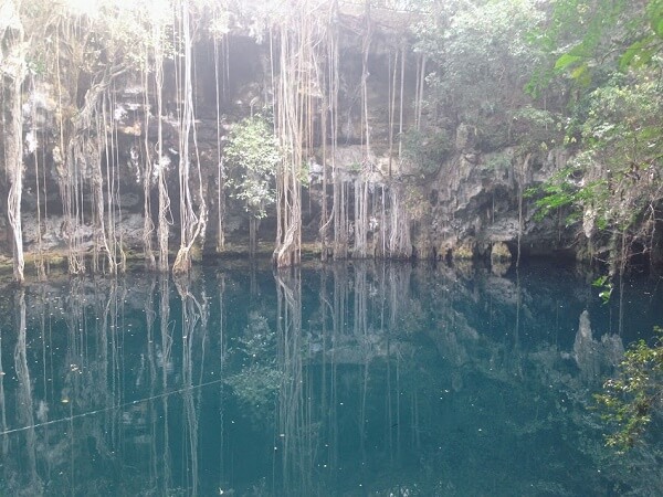 Yokdzonot Cenote near Chichen Itza, Yucatan, Mexico