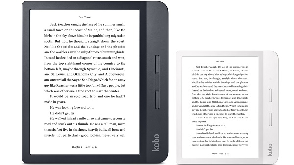kobo libra h2o e-book reader