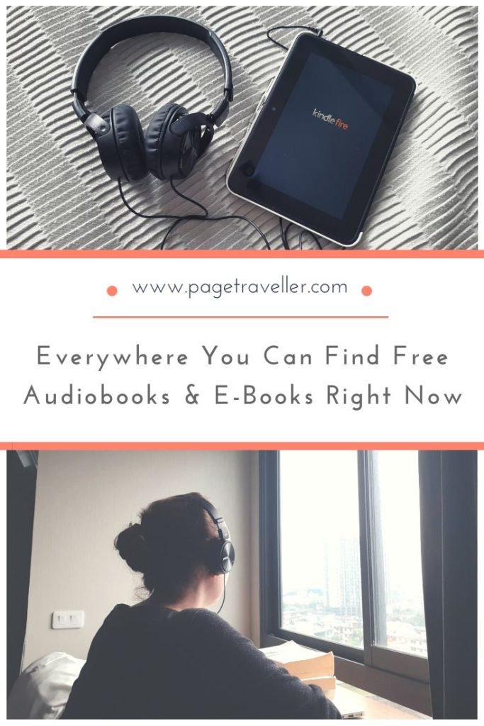 everywhere you can find free audiobooks and e-books pin