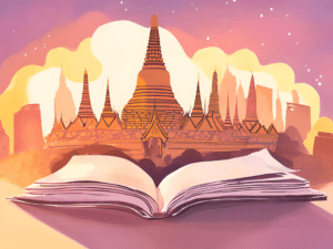books about thailand illustration