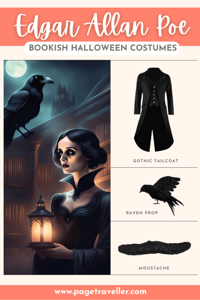 edgar allan poe halloween costume idea