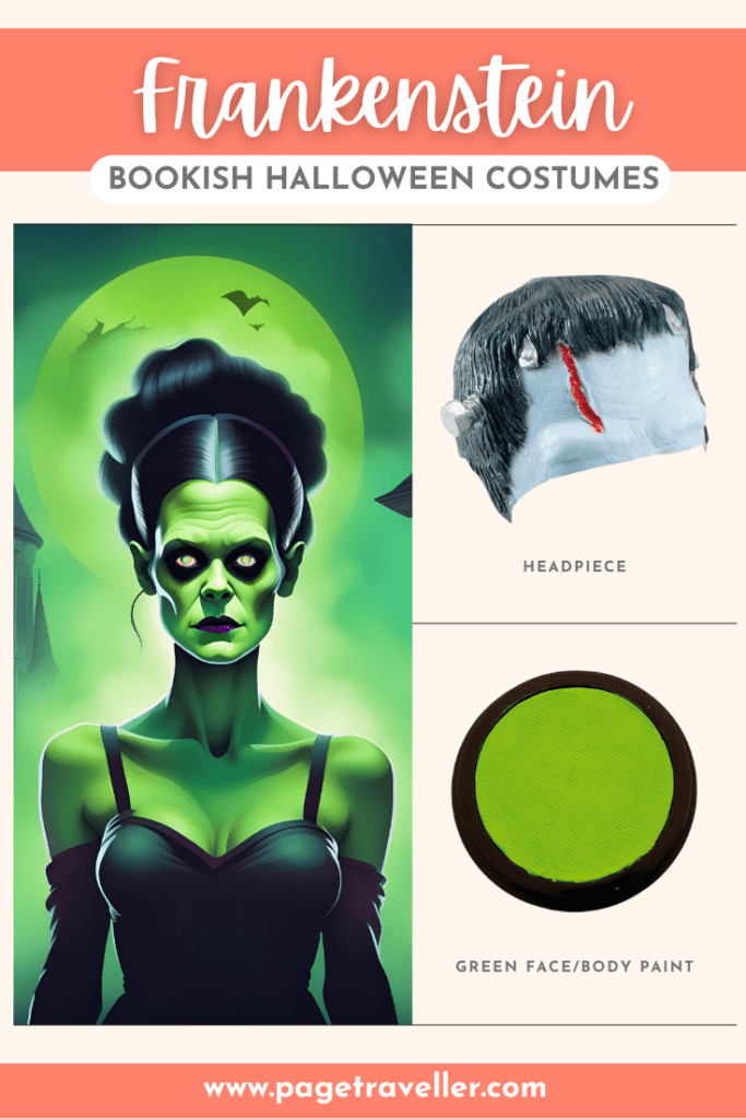 frankenstein's monster book halloween costume