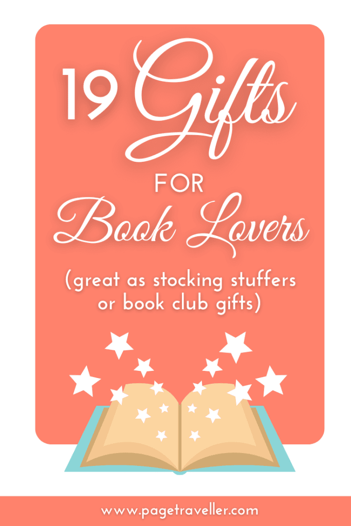 gifts for book lovers as stocking stuffers or book club gifts
