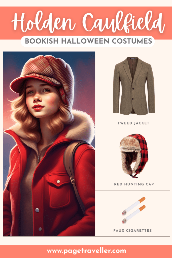 holden caulfield book halloween costume
