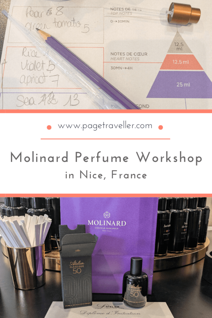 molinard perfume workshop